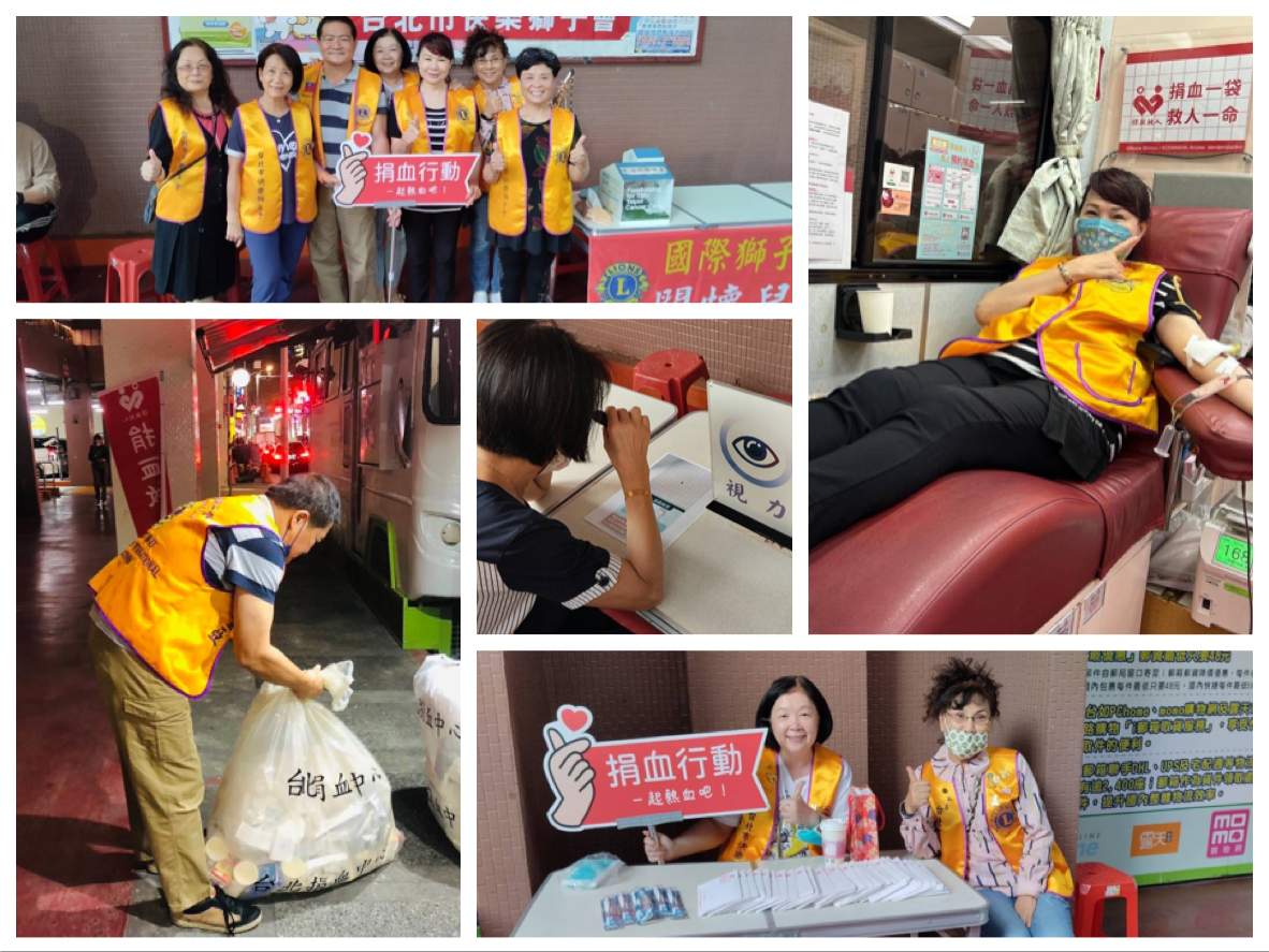 22-23年度快樂於「峨嵋號」捐血站舉辦第13次捐血活動