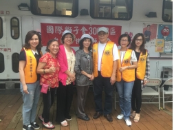 參加快樂獅子會捐血活動